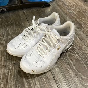 White Puma Sneakers